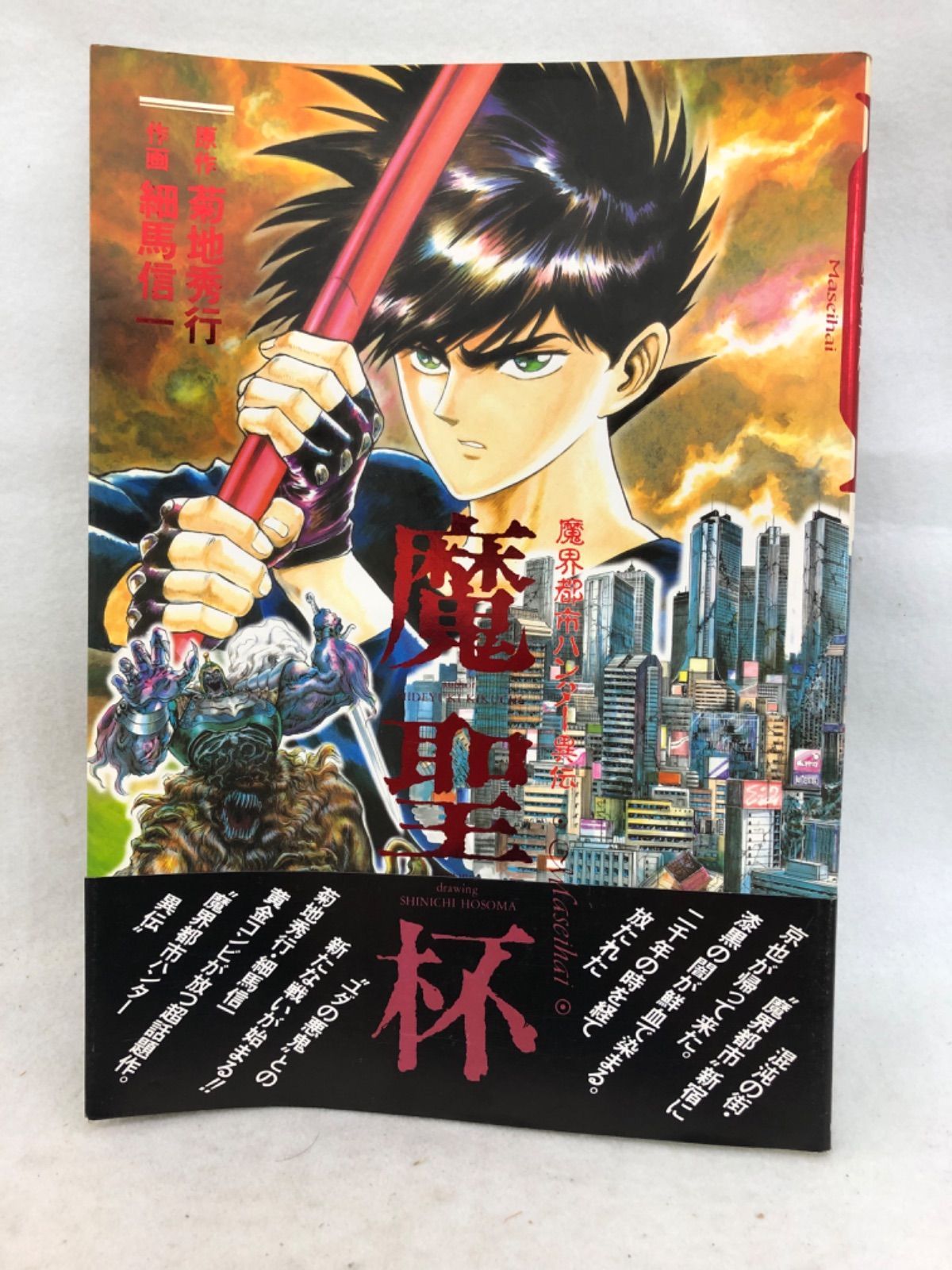 魔界都市異伝 魔聖杯 大型本 漫画 菊地秀行 - メルカリ