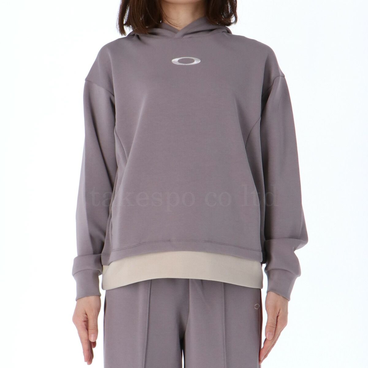 オークリー ラディアント ピーチフリース スウェット 上下