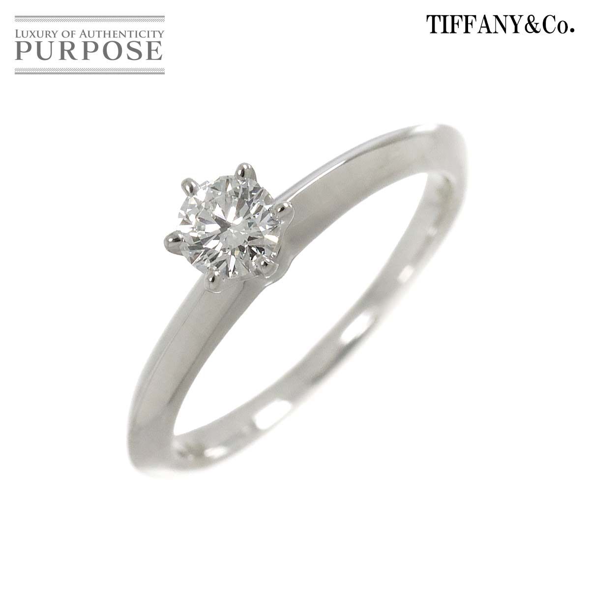 【極美品】ティファニー　ナローリング　スリム　6号　シルバー925 ティファニー(Tiffany) ティファニー リング ナローリング