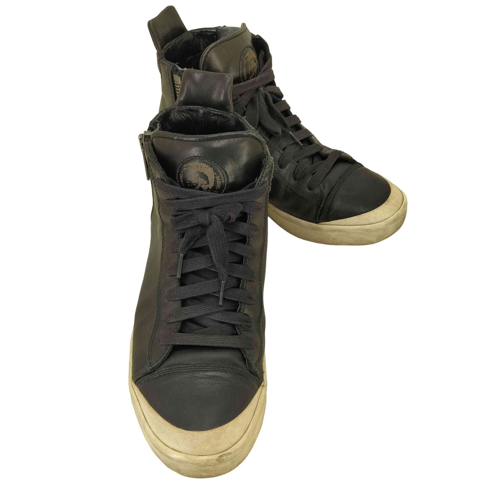 ディーゼル DIESEL S-NENTISH サイドジップハイカットスニーカー メンズ  26.5cm