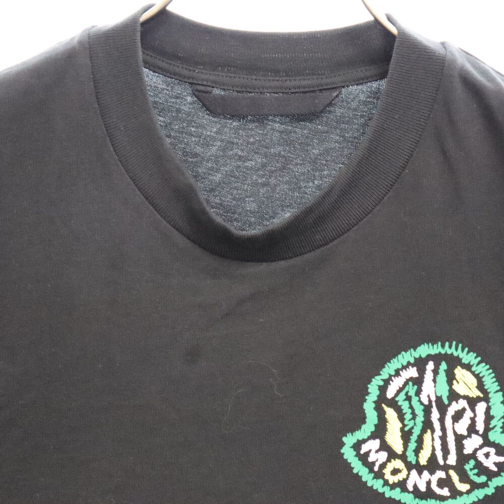 MONCLER (モンクレール) フロントロゴデザイン 半袖Tシャツ カットソー  