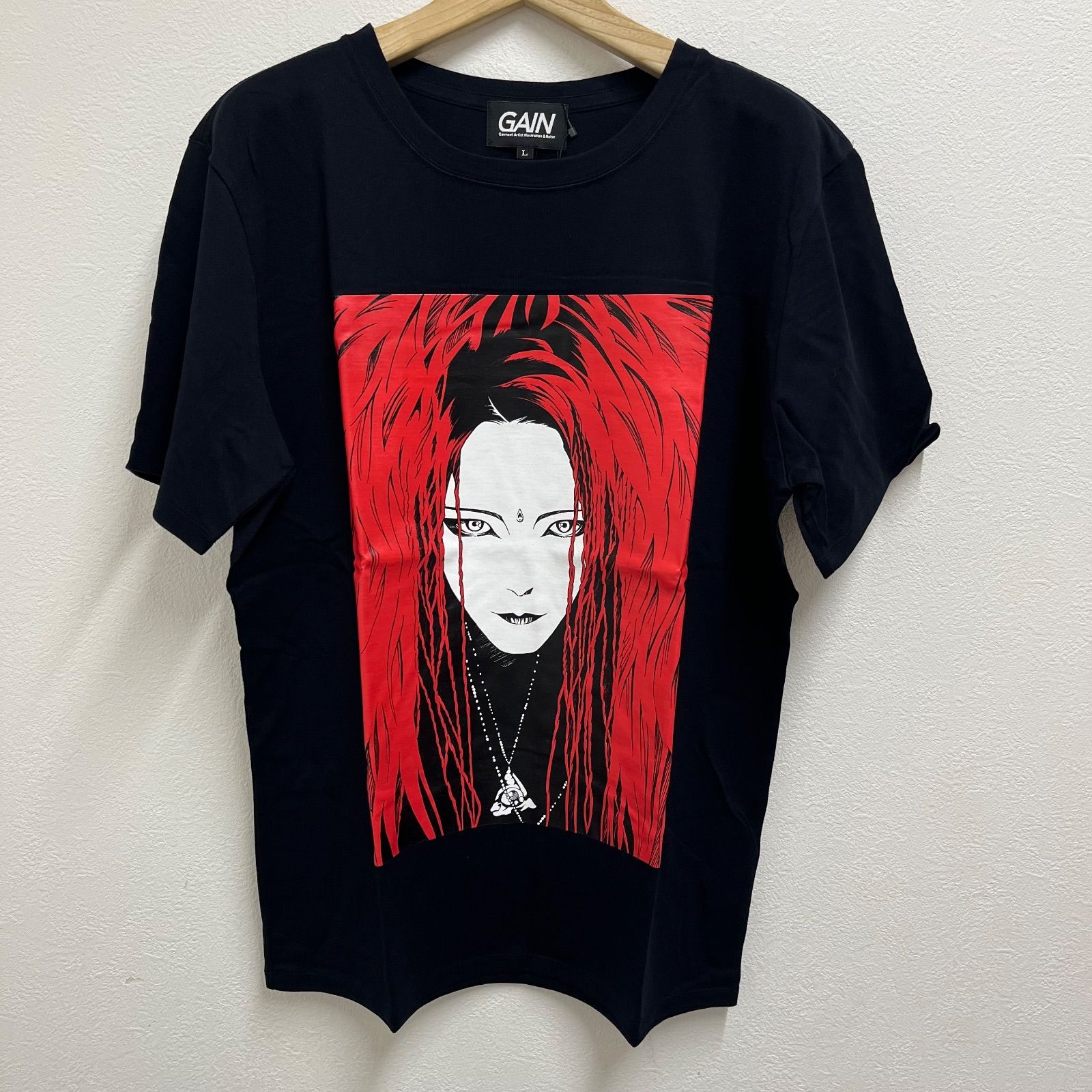 GAIN hide x 上條淳士 コラボ Tシャツ バンド X JAPAN Lサイズ