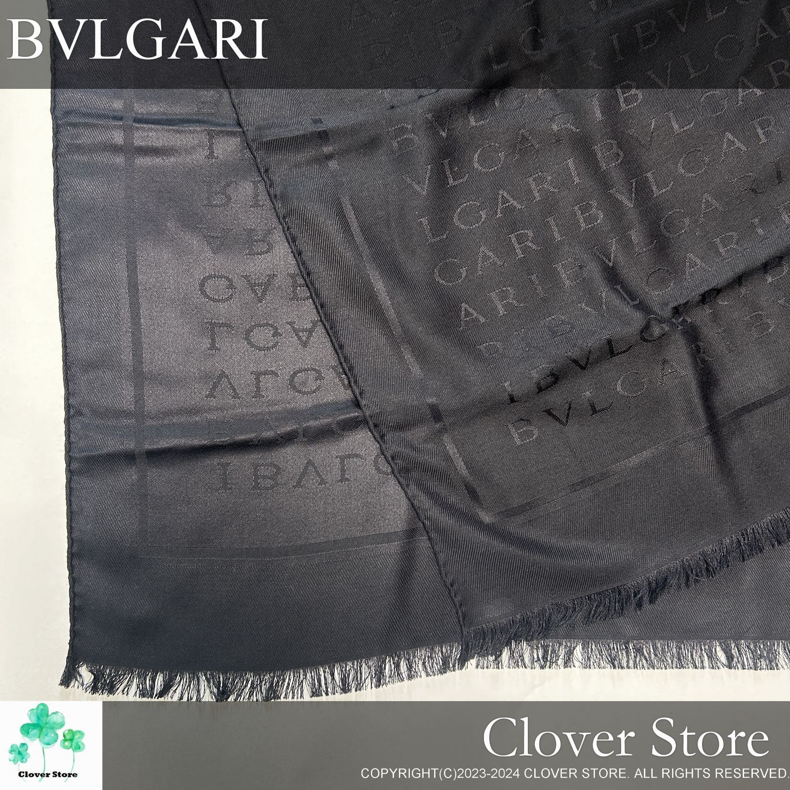 美品 BVLGARI ブルガリ ストール JAL国際線限定