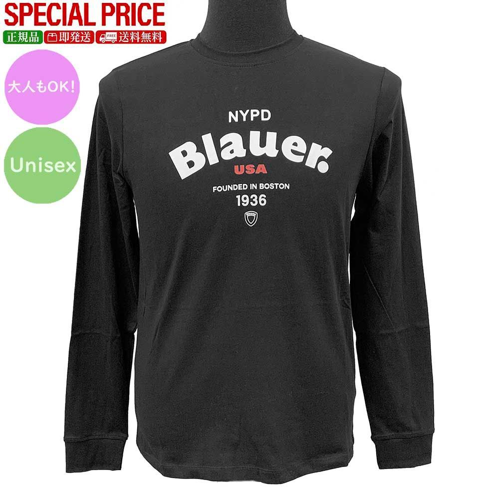 Blauer.USA Kids ブラウアー キッズ 25WBLKH01491 007396 999 BRADLEE 長袖Tシャツ|ロンT 大人もOK
