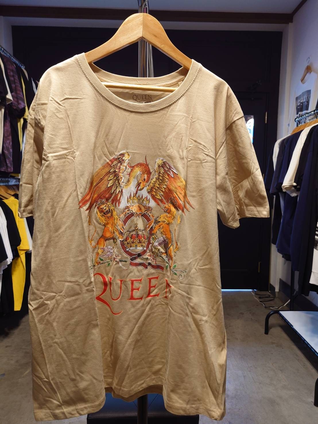 クィーン_QUEEN 新品オフィシャルTシャツ　CLASSIC CREST