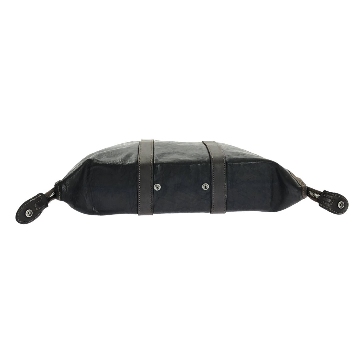 【美品】  GUIDI / グイディ | GB1 leather bag / レザー ボストンバッグ | ダークブラン | メンズ 美品】 GUIDI / グイディ | GB1 leather bag / レザー ボストンバッグ