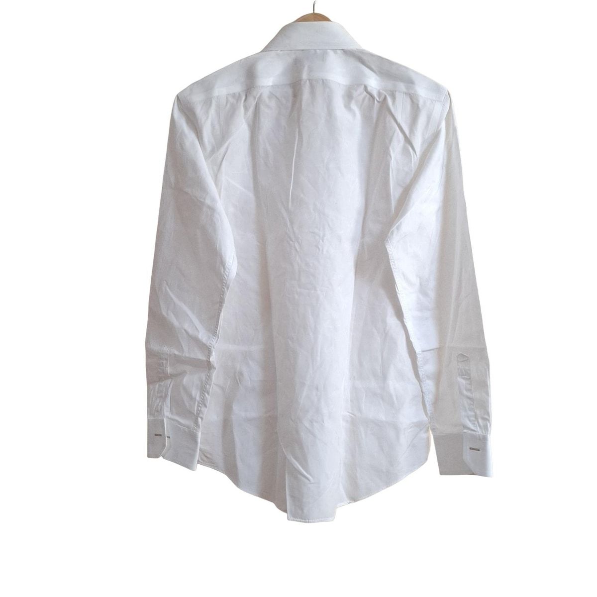 Paul Smith ポールスミス 長袖シャツ レーヨン100％ メンズ PS Paul Smith シャツ “Sports Stripe Zebra” ワンポイント 長袖