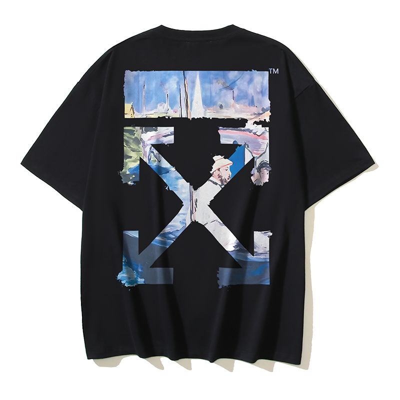 注目を集め☆OFF WHITE オフホワイト☆Diag Arrows☆オーバーサイズTシャツ 2カラー ユニセックス - メルカリ