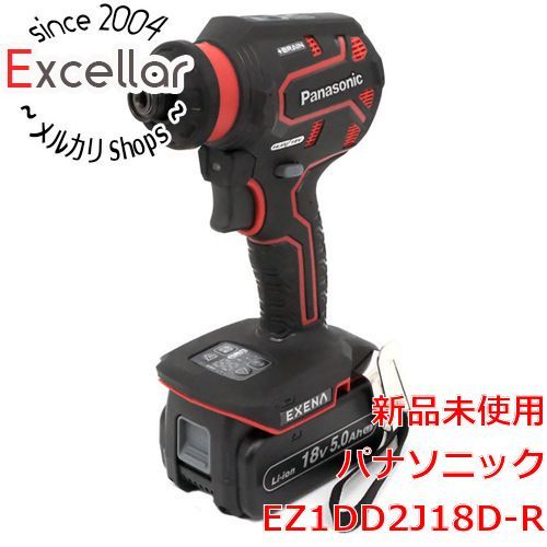 bn 10 Panasonic 充電ドリルドライバー EZ1DD2J18D-R 赤