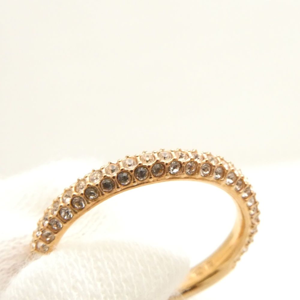 美品 SWAROVSKI スワロフスキー STONE MINI 指輪 55 14号