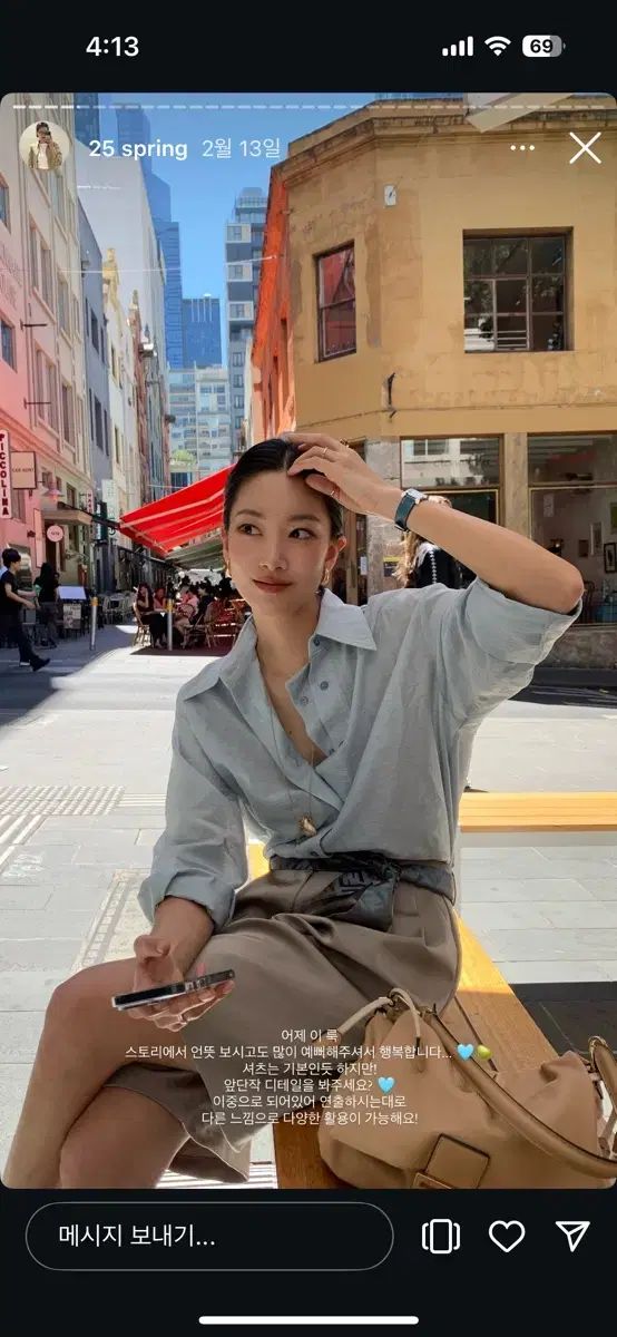 Hmode hmode サテン バミューダパンツ DECORATOM_COM_BR