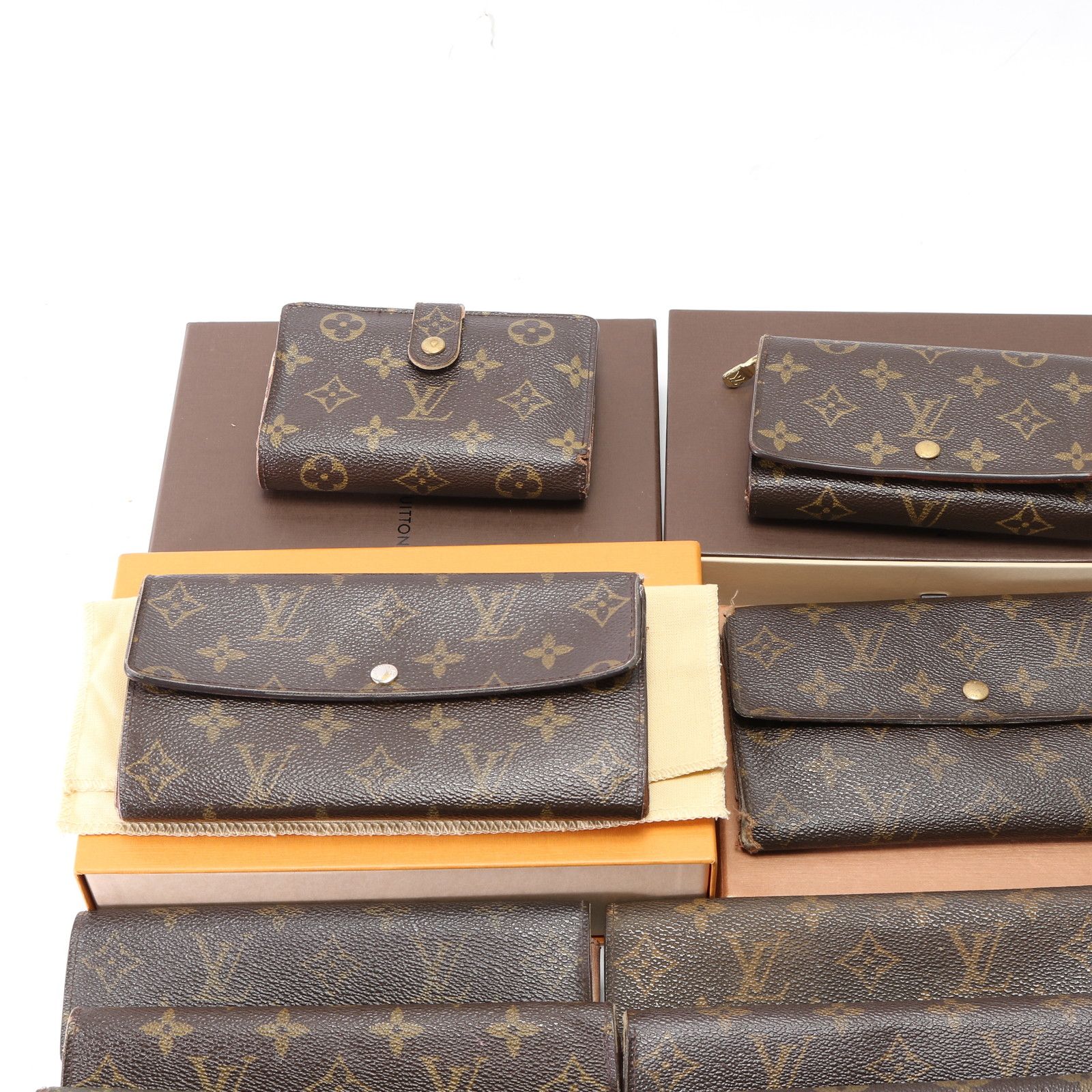 ルイヴィトン 財布 41点 二つ折り 長財布 小銭入れ エピ モノグラム ダミエ まとめ セット LOUIS VUITTON ルイヴィトン ポルトフォイユ・ブラザ M30297