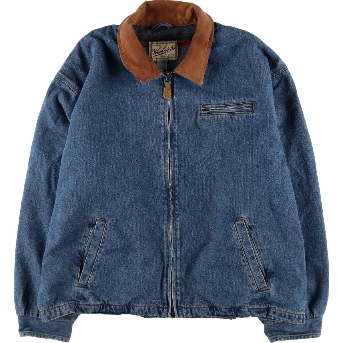 古着 90~00年代 ウールリッチ WOOLRICH デニムジャケット メンズXXL 