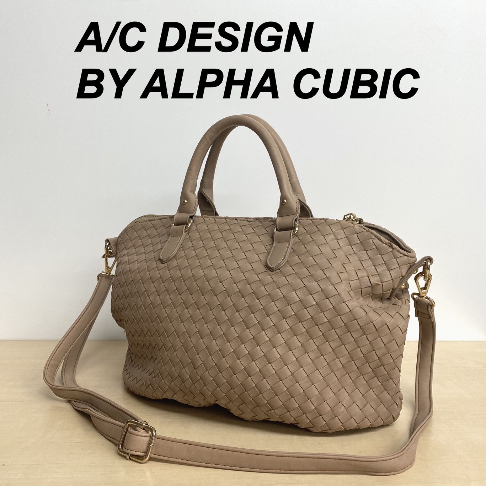 A/C DESIGN BY ALPHA CUBIC 2way バッグ B203 - メルカリ