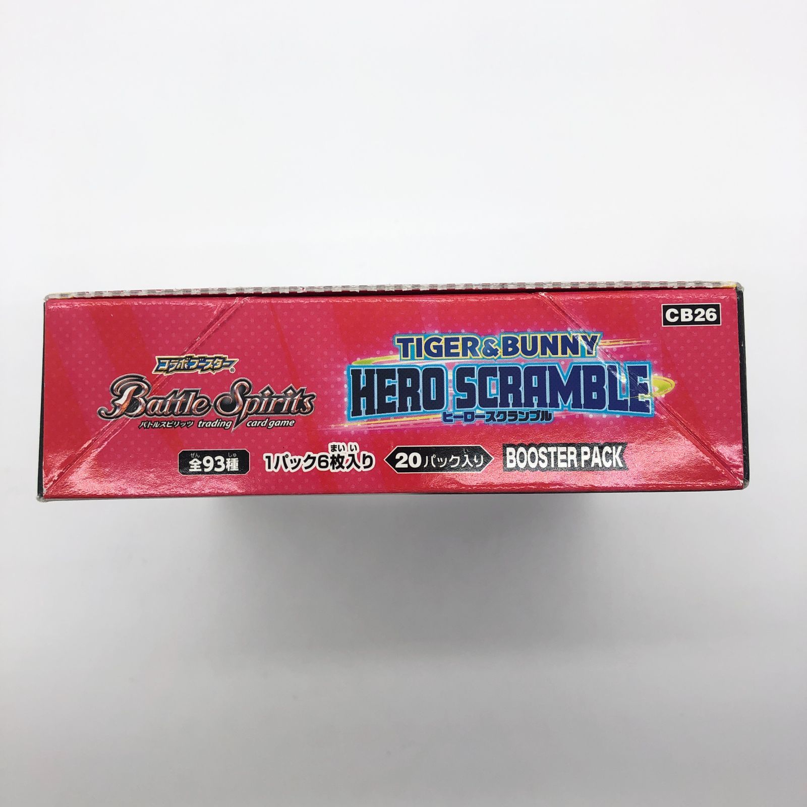 バトスピ　タイバニ　ヒーロースクランブル　ブースターパック　3BOX CB26]コラボブースター TIGER & BUNNY HERO SCRAMBLE - 商品情報