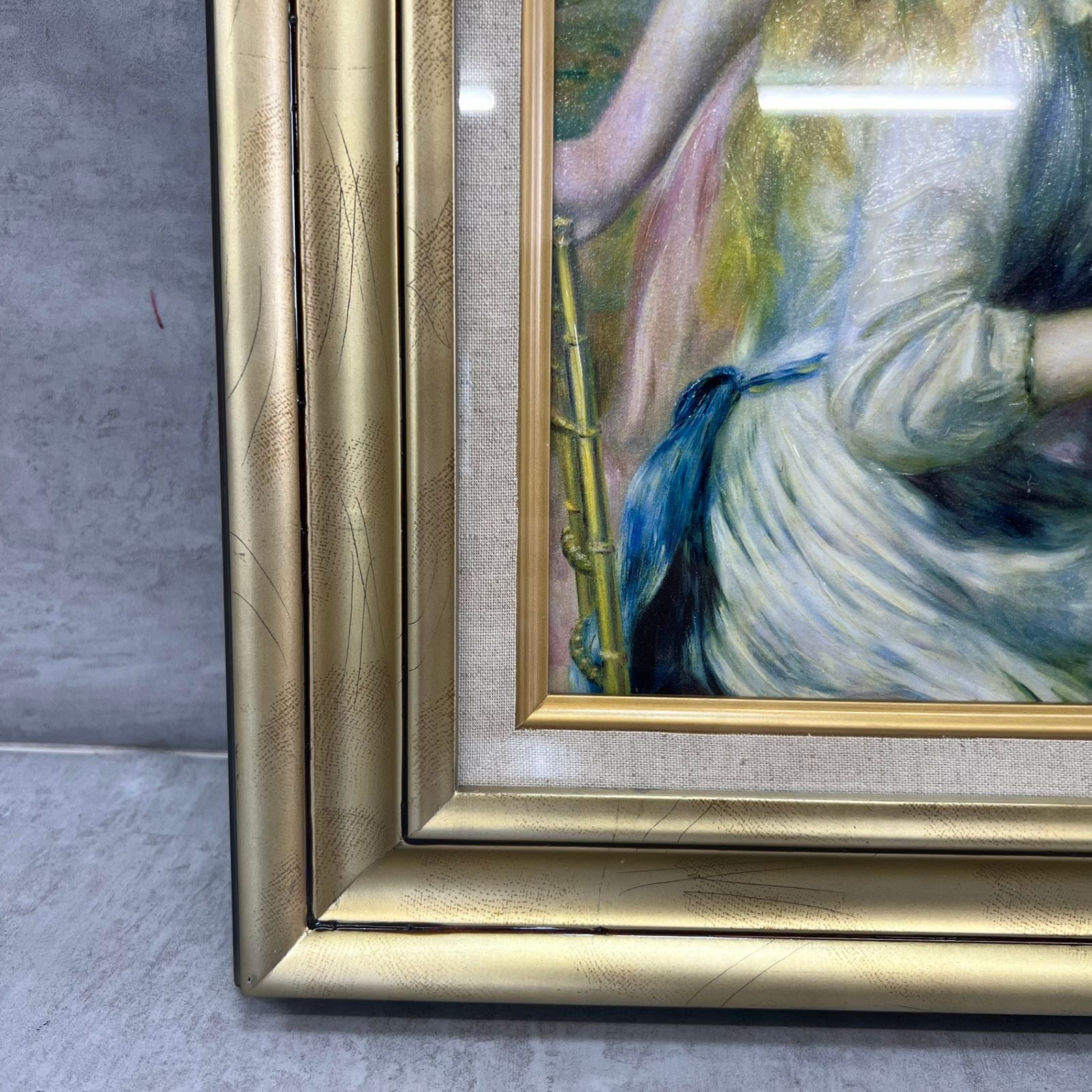 ピアノに寄る少女たち Jeunes filles au piano　ピエール オーギュスト ルノワール Pierre Auguste Renoir　複製画　絵画　装飾額縁 ピアノに寄る少女たち Jeunes filles au piano ピエール