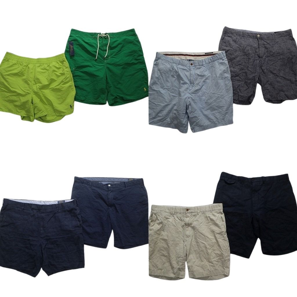 古着卸 ラルフローレン ショートパンツ 8枚セット メンズ 40 |2XL カジュアル チノパン イージーパンツ 古着 NA4476