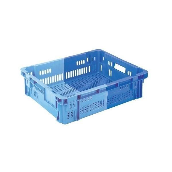 〔5個セット〕 業務用コンテナボックス/食品用コンテナー 〔NF-M29L〕 ダークブルー/ブルー 材質：PP〔代引不可〕