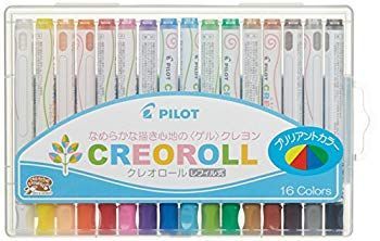 ･ パイロット クレヨン クレオロール AO-CR6-S16 16色セット og8985z