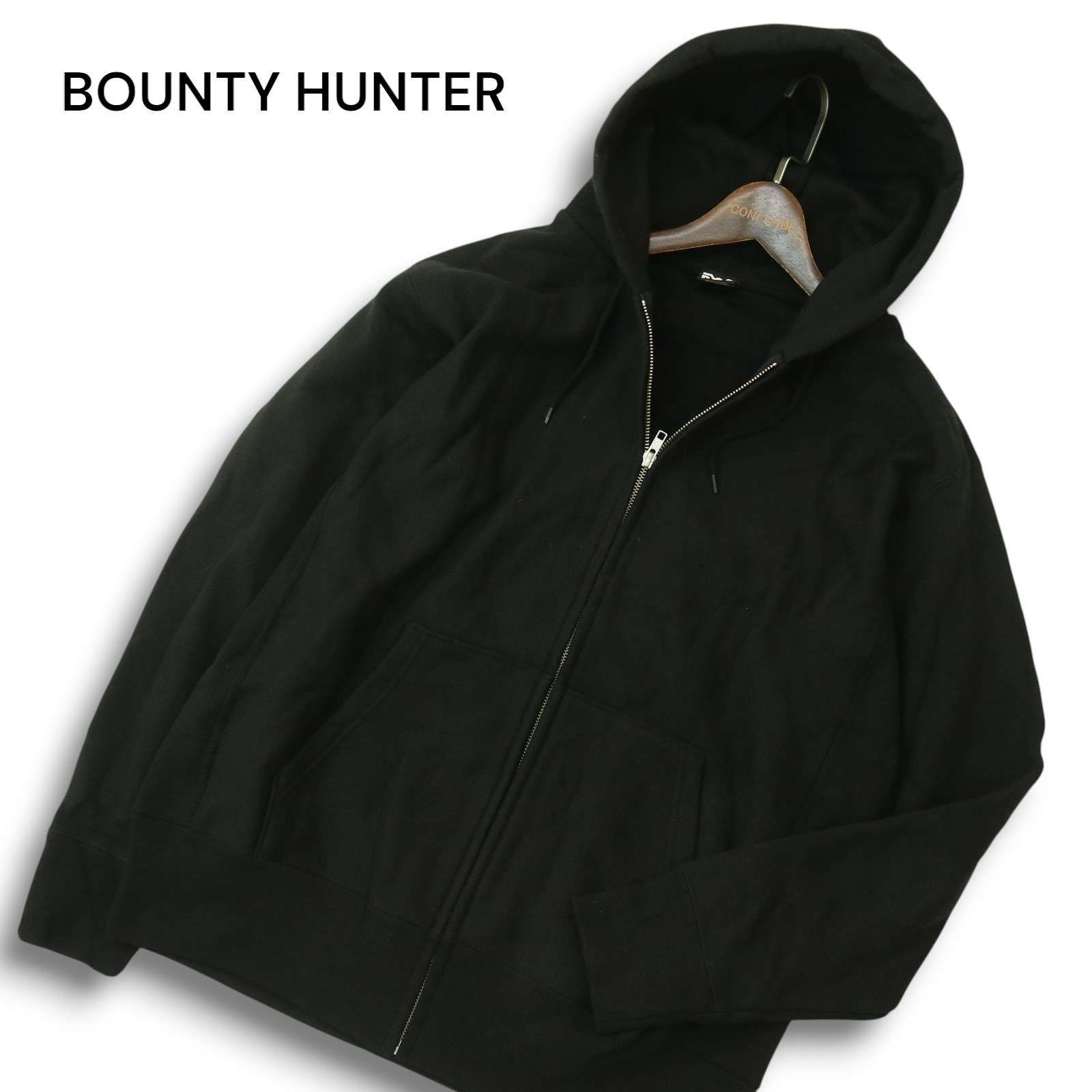 BOUNTY HUNTER バウンティーハンター 秋冬 裏起毛 スウェット☆ ジップ 