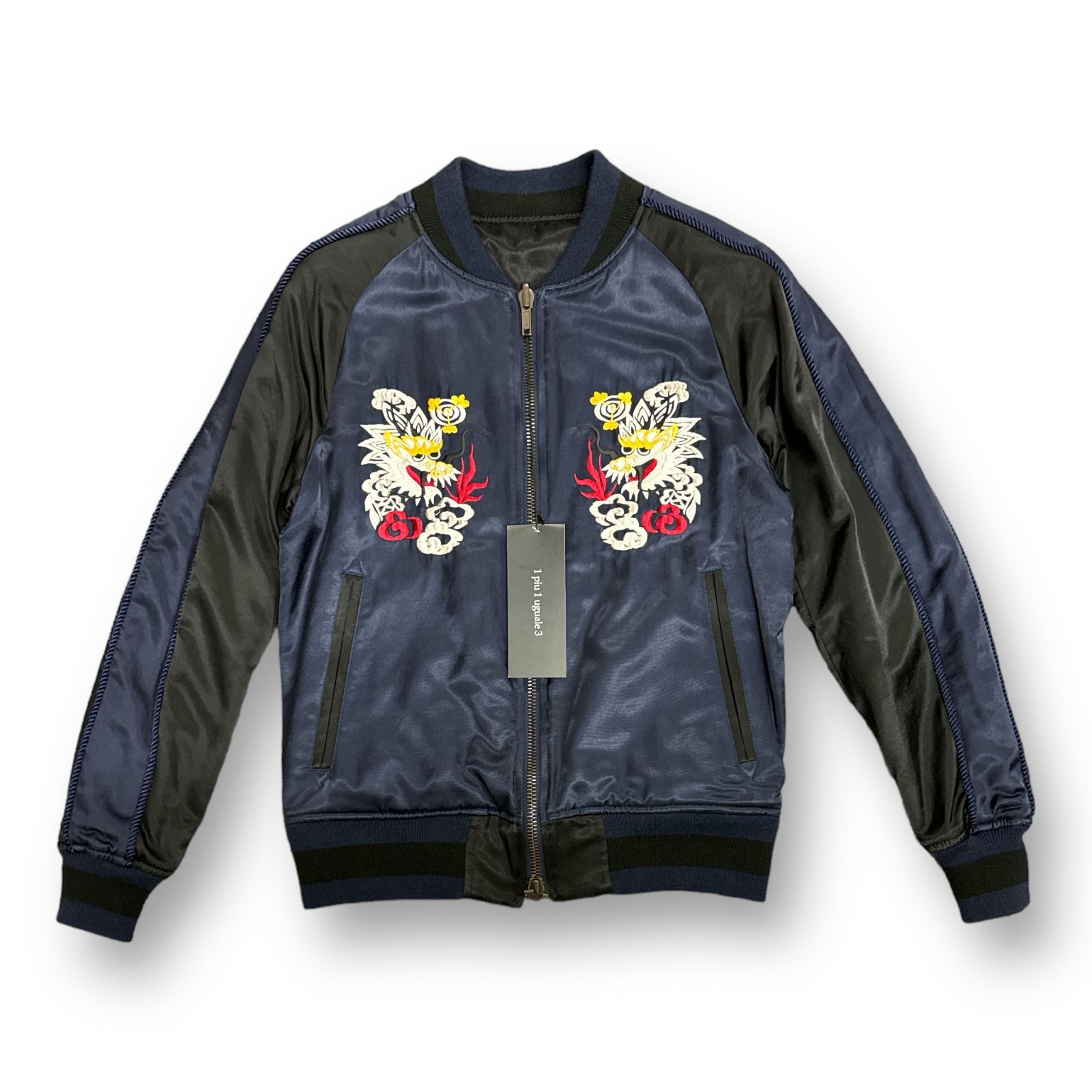 定価154000円 新品 1PIU1UGUALE3 MANIPULATION 113 SATIN SOUVENIR JACKET リバーシブル  スカジャン MRB213 RYN004 ウノピュウノウグァーレトレ 3 60010A - メルカリ