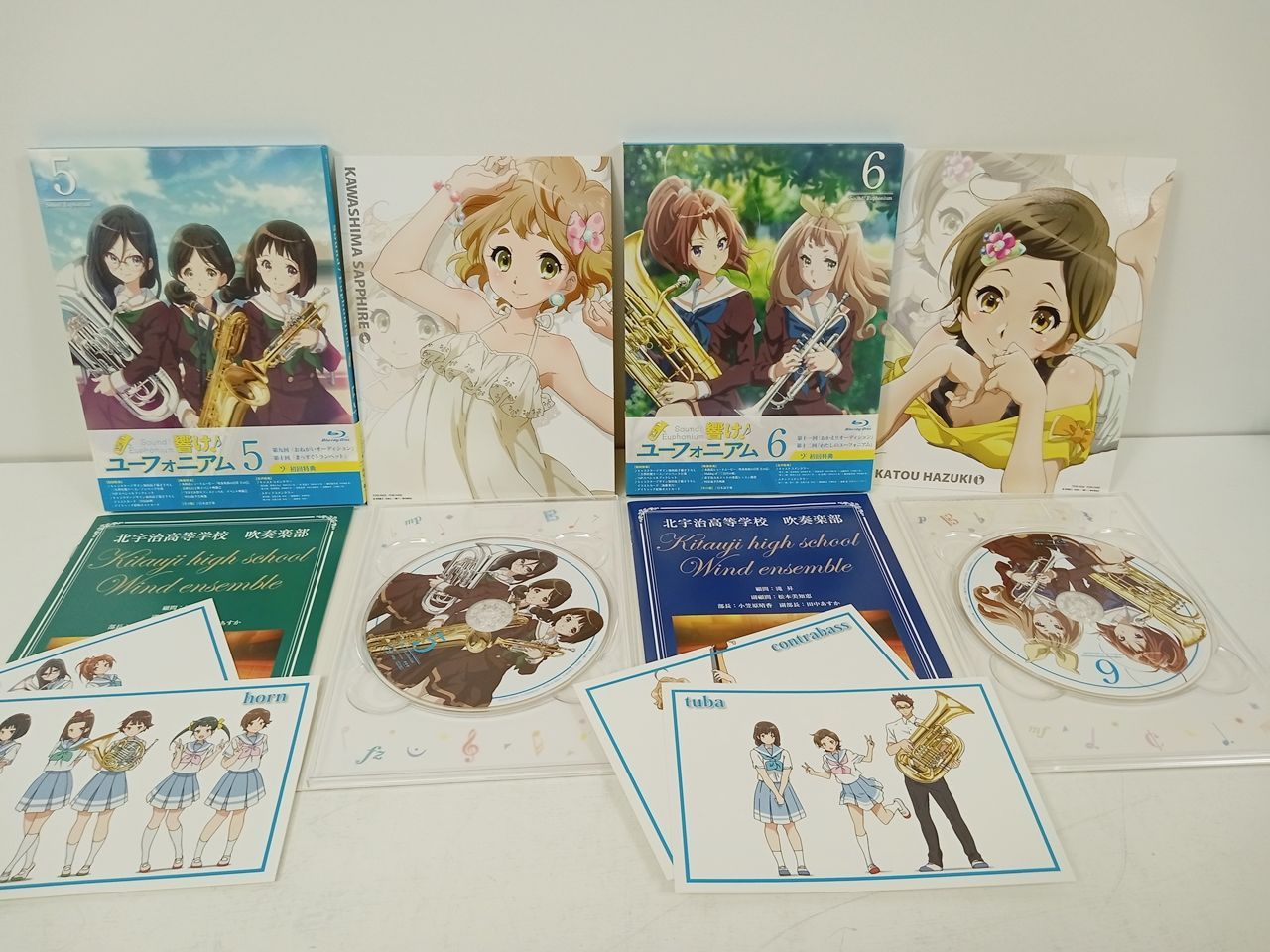響け!ユーフォニアム 1期 Blu-ray BOX 初回生産限定版 全7巻 中古 [M 