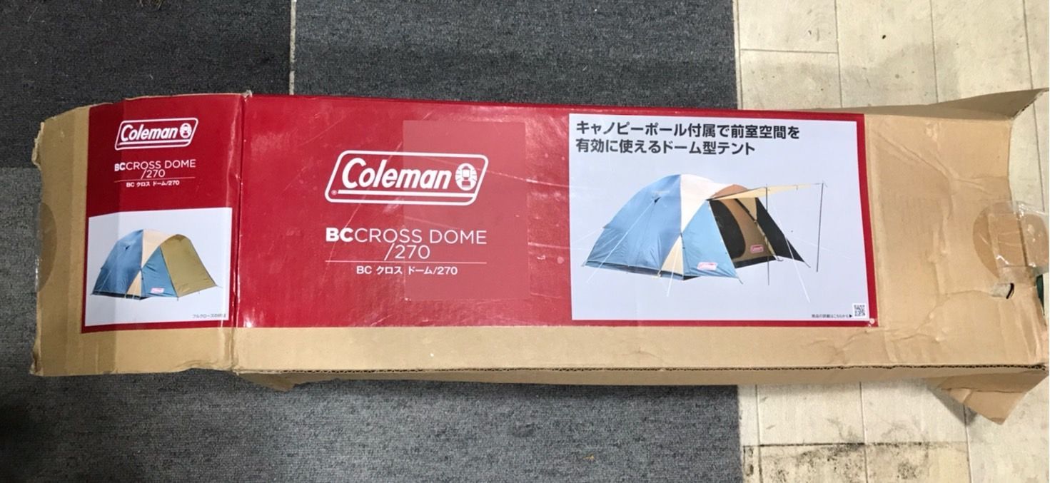 コールマン テント 未使用 開封品 - メルカリ