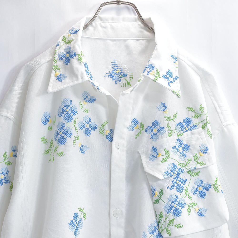 ✴︎:.。マーブルグリーンの八角形の鏡♪ （size20㎝/Max22㎝） 八角形