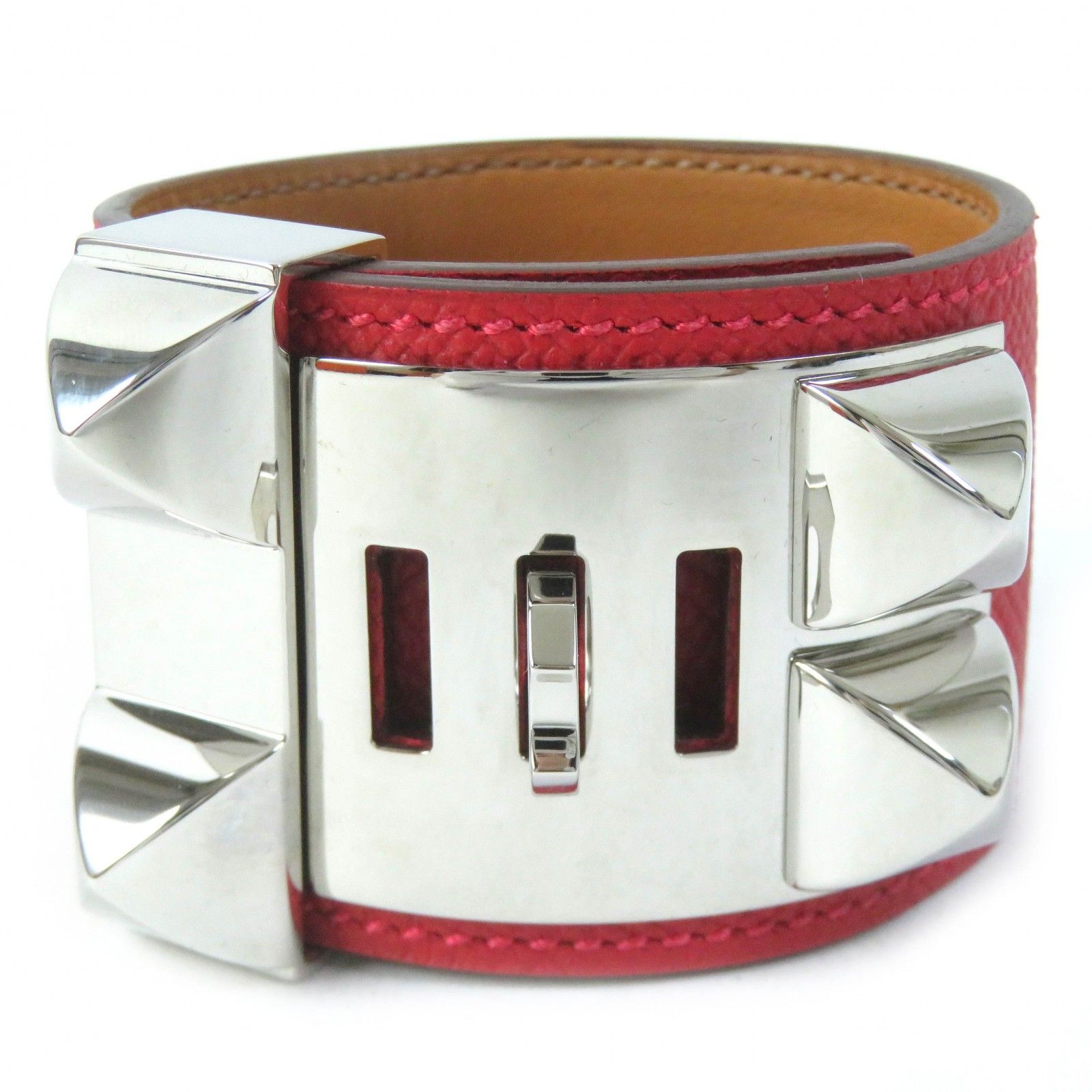 新品 HERMES エルメス コリエドシアン スタッズ 遠かっ バングル