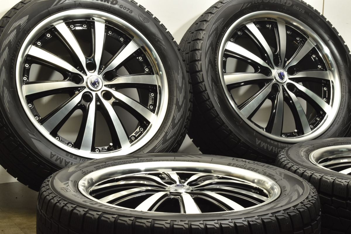 シュタイナー 18in 7J 38 PCD114.3 アイスガード G075 225 55R18 デリカD5 クロストレック エクストレイル エルグランド