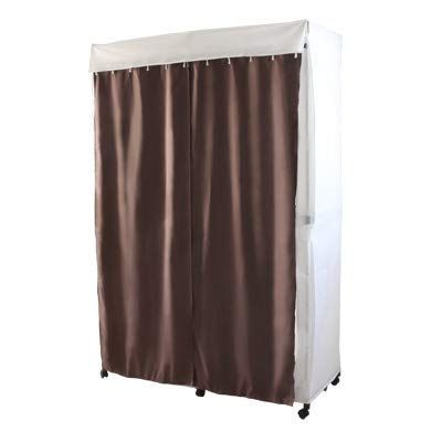 ハンガーラック ILC 本体サイズ:幅120奥行50高さ183cm ラグス壁面クローゼットハンガー120 ブラウン I-TH120-BR