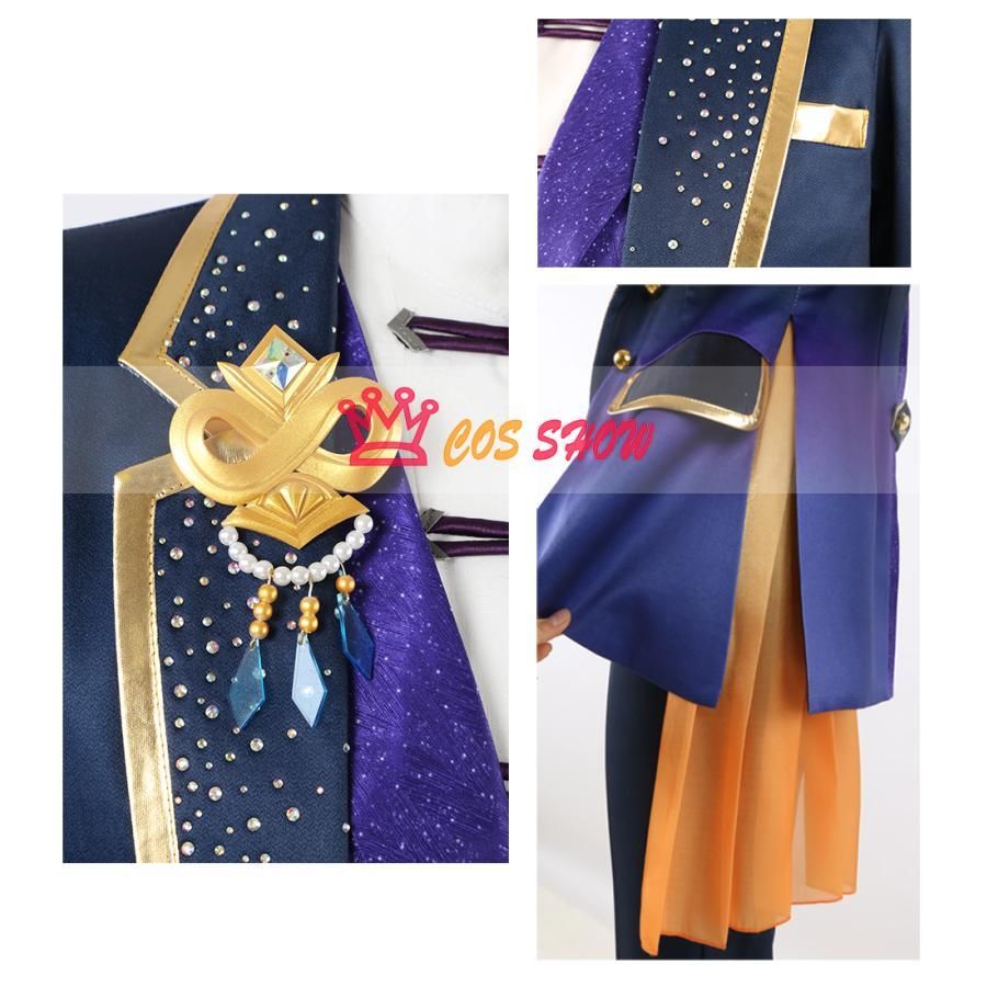 可春川 宙（はるかわ そら） 風 あんさんぶるスターズ！ コスプレ衣装 ユニフォーム 舞台演出服 ハロウィン イベント 学園祭 クリスマス仮装 cosplay 高品質 実物撮影 春川宙 逆先夏目 青葉つむぎ 投影☆心を映す幻灯機 風