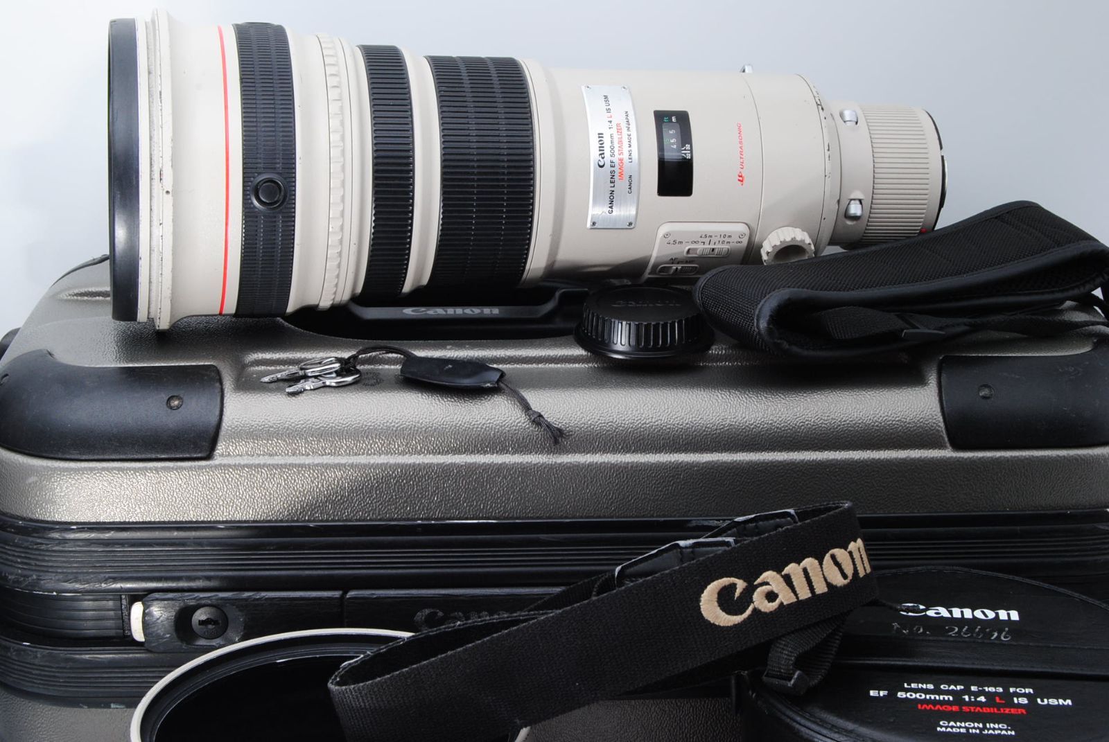 良品 ☆ Canon EF500mm F4.0L IS USM 単焦点レンズ 超望遠 - カメラ