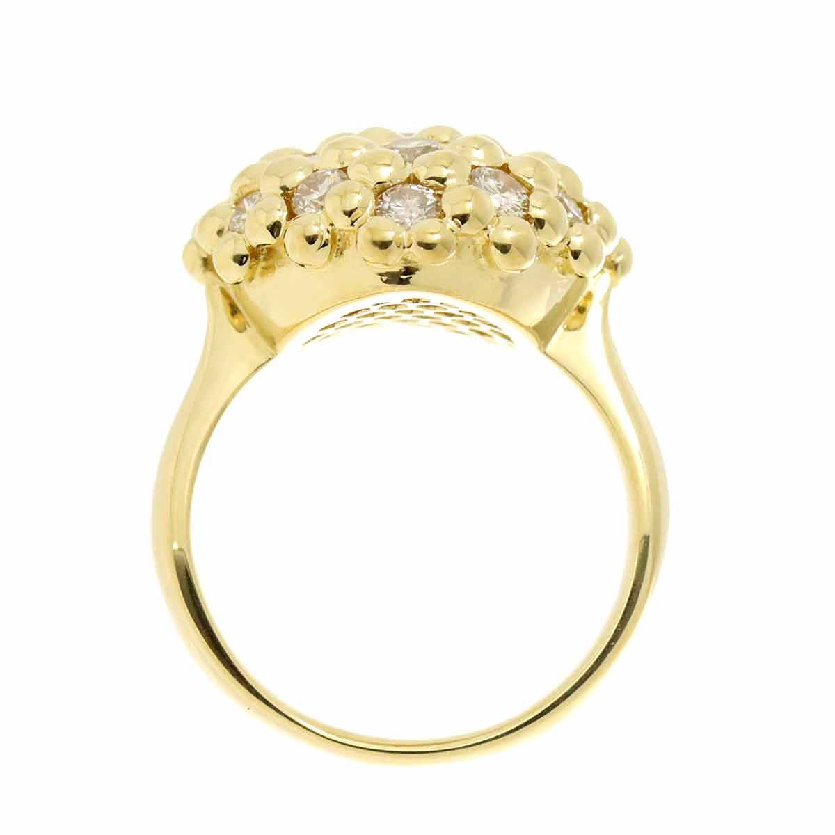 16号❣️計1.44CT✨k18YGダイヤモンドリング　k18ダイヤリング K18YG0.36ctレースダイヤモンドリング | 日本最大級の品揃えを