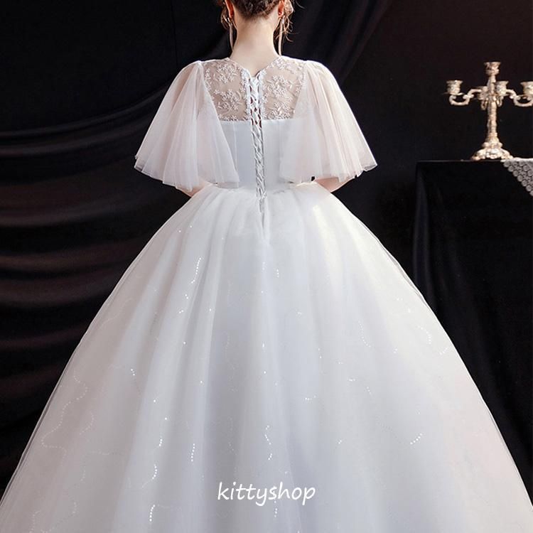 楽天市場】ウェディングドレス 花嫁ドレス 二次会 ウエディングドレス