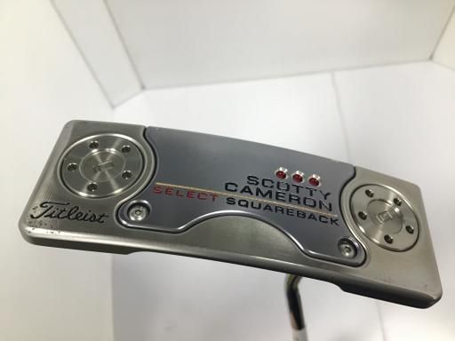 タイトリスト SCOTTY CAMERON select SQUAREBACK 2018 35インチ パター PT スチール フレックスその他 メンズ 男性用 右利き 右用 Cランク ゴルフクラブ