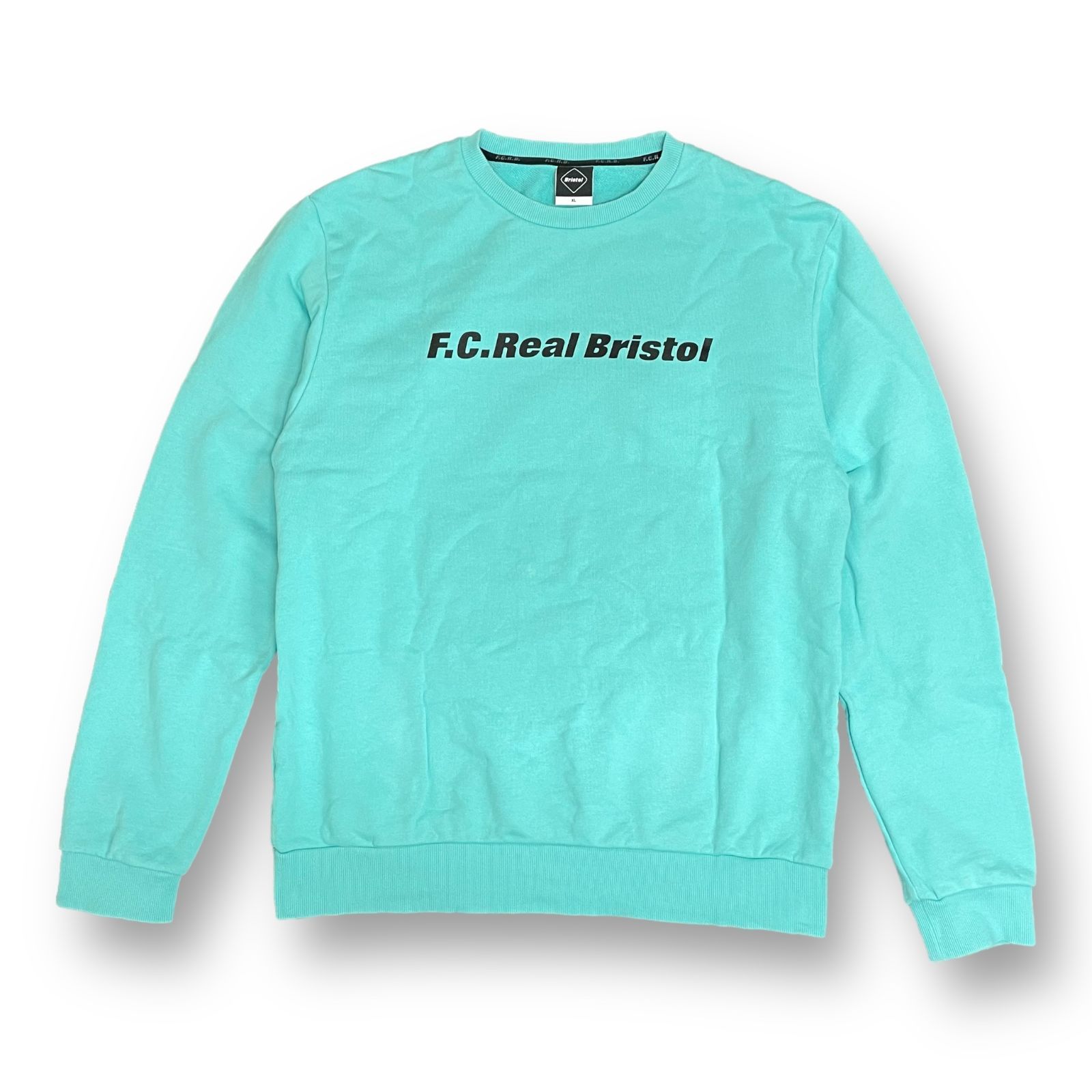 F.C.Real Bristol AUTHENTIC LOGO CREWNECK SWEAT ロゴ プリント 