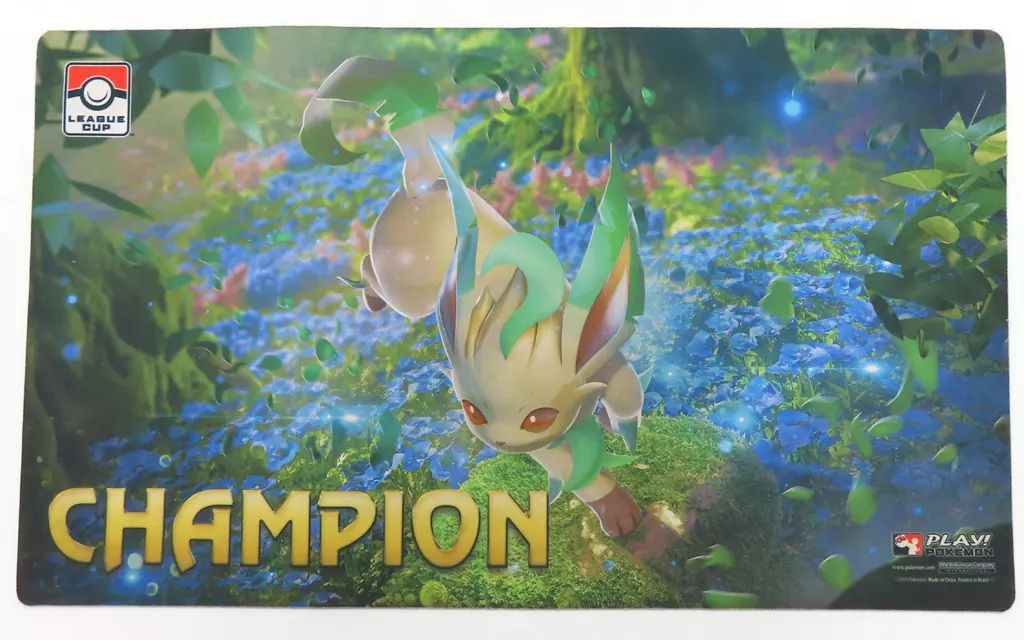 ポケモンカードゲーム リーフィアプレイマット ポケモンカード プレイ