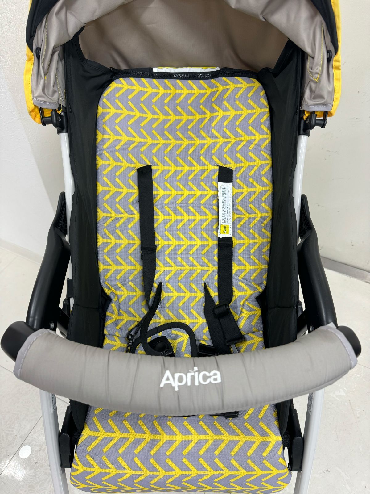 Aprica マジカルエアーAD B型ベビーカー アーチャーイエロー 92546 アップリカ 超軽量コンパクト ハイシート ベビーカーフック付き マジカルエアー AD | ベビーカー・チャイルドシートのアップリカ | Aprica