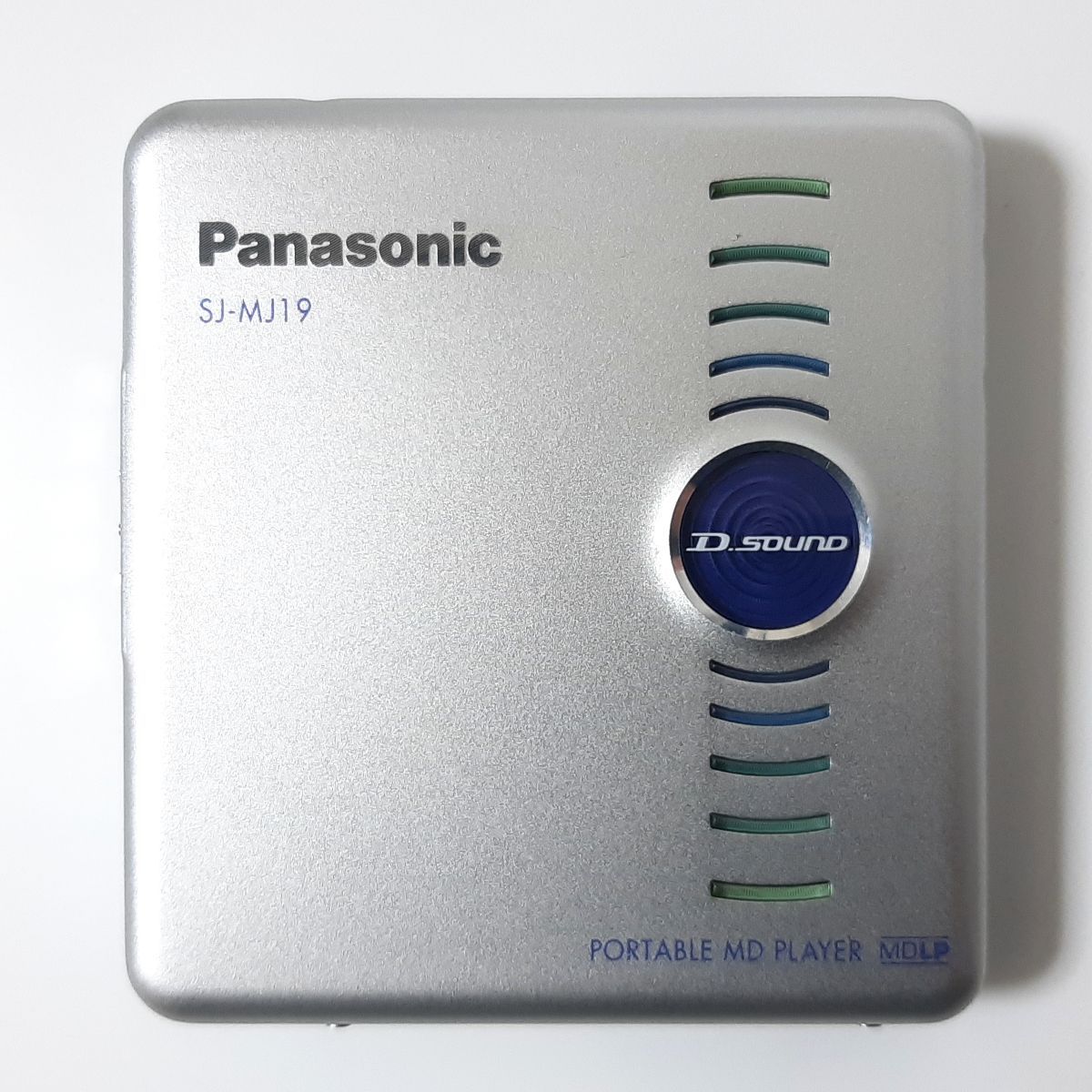 動作確認済・コレクター】panasonic ポータブルMDプレーヤ MJ