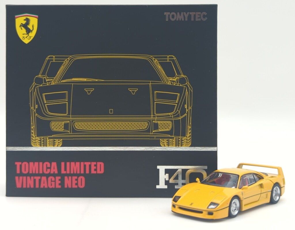 トミーテック TOMICA LIMITED VINTAGE NEO フェラーリ F40 (イエロー