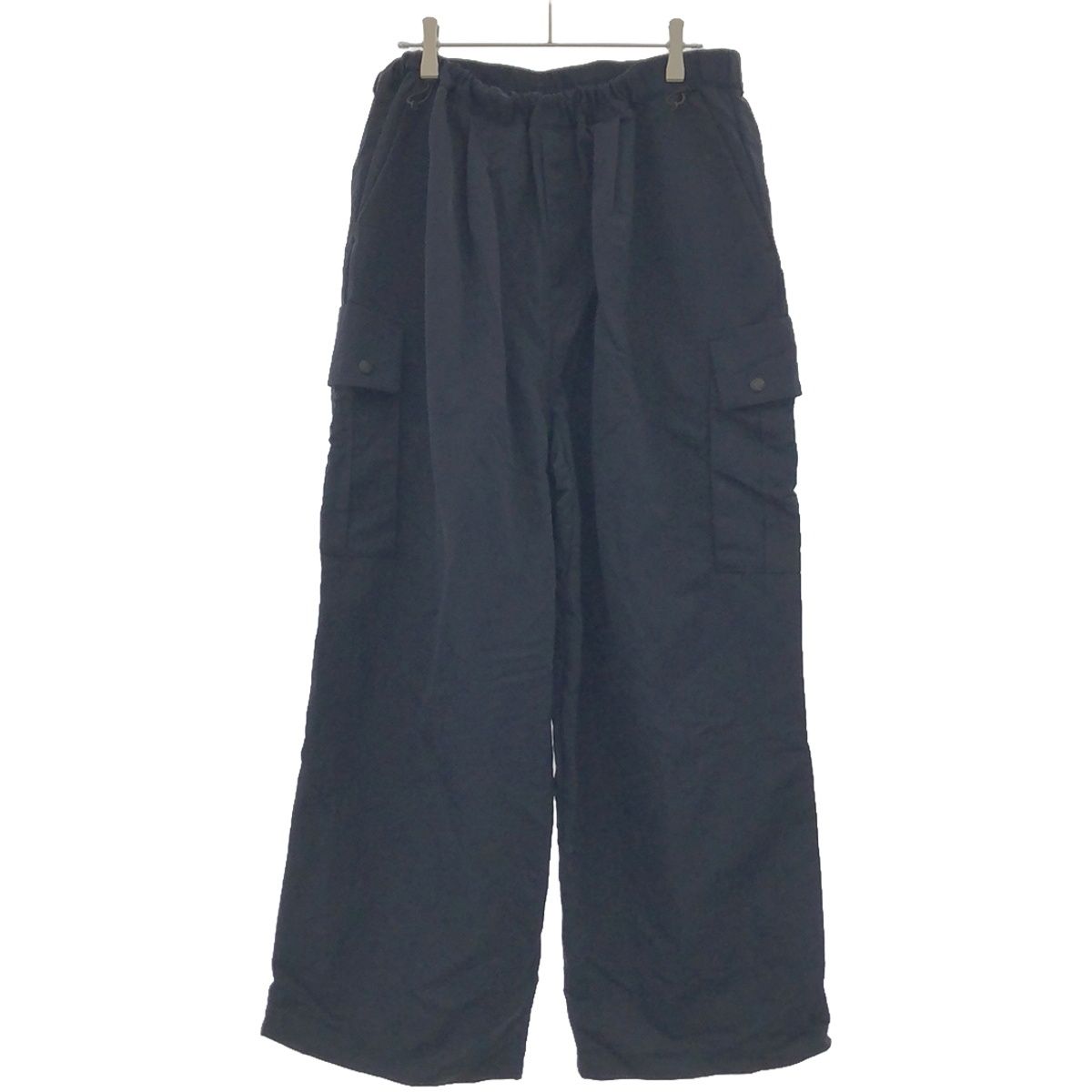 F/CE. エフシーイー 24SS RE-NYLON WIDE CARGO TROUSERS ワイドナイロンカーゴパンツ FSU03241U0004 ネイビー L