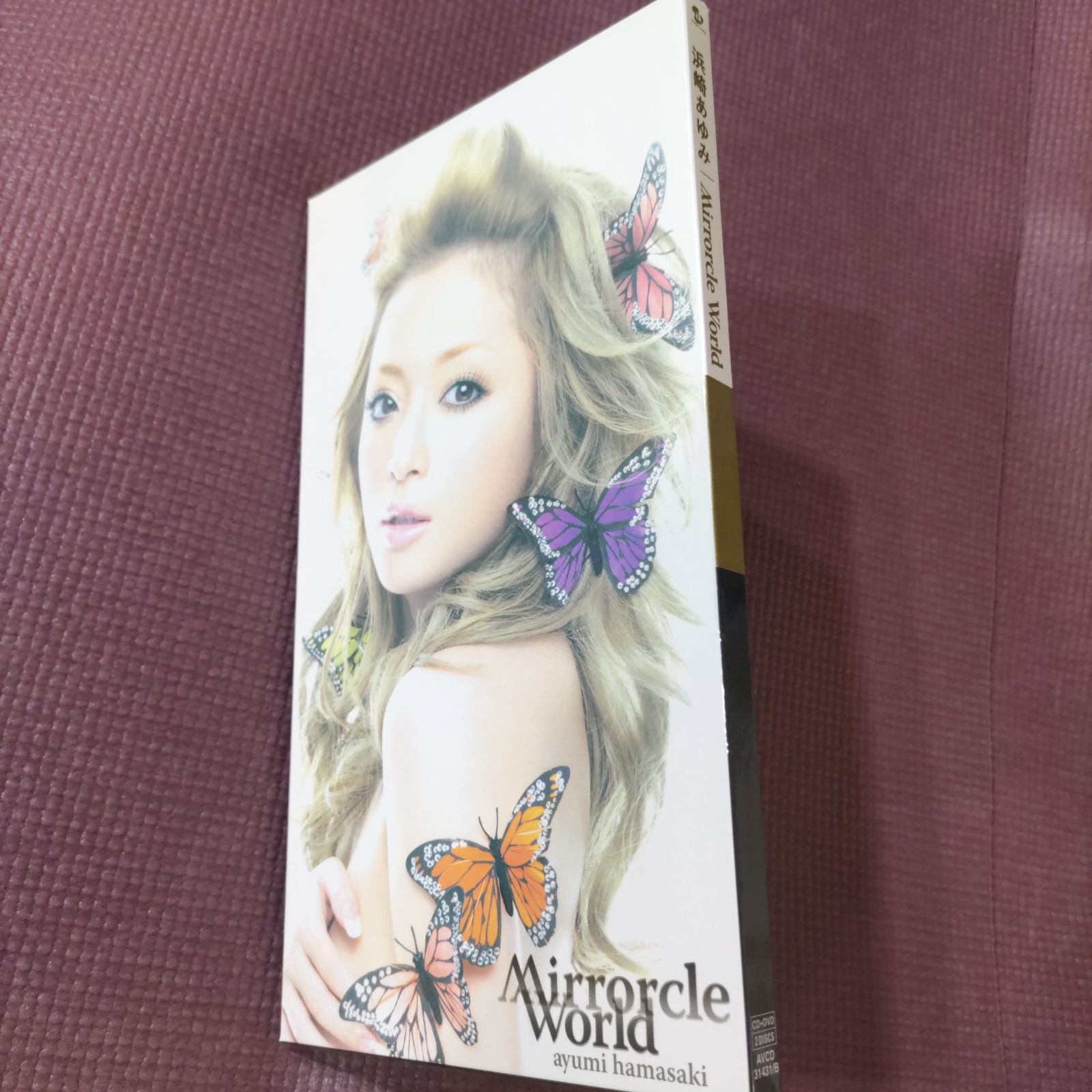 🦋浜崎あゆみ🦋 「Mirrorcle World」【初回限定盤CD+DVD