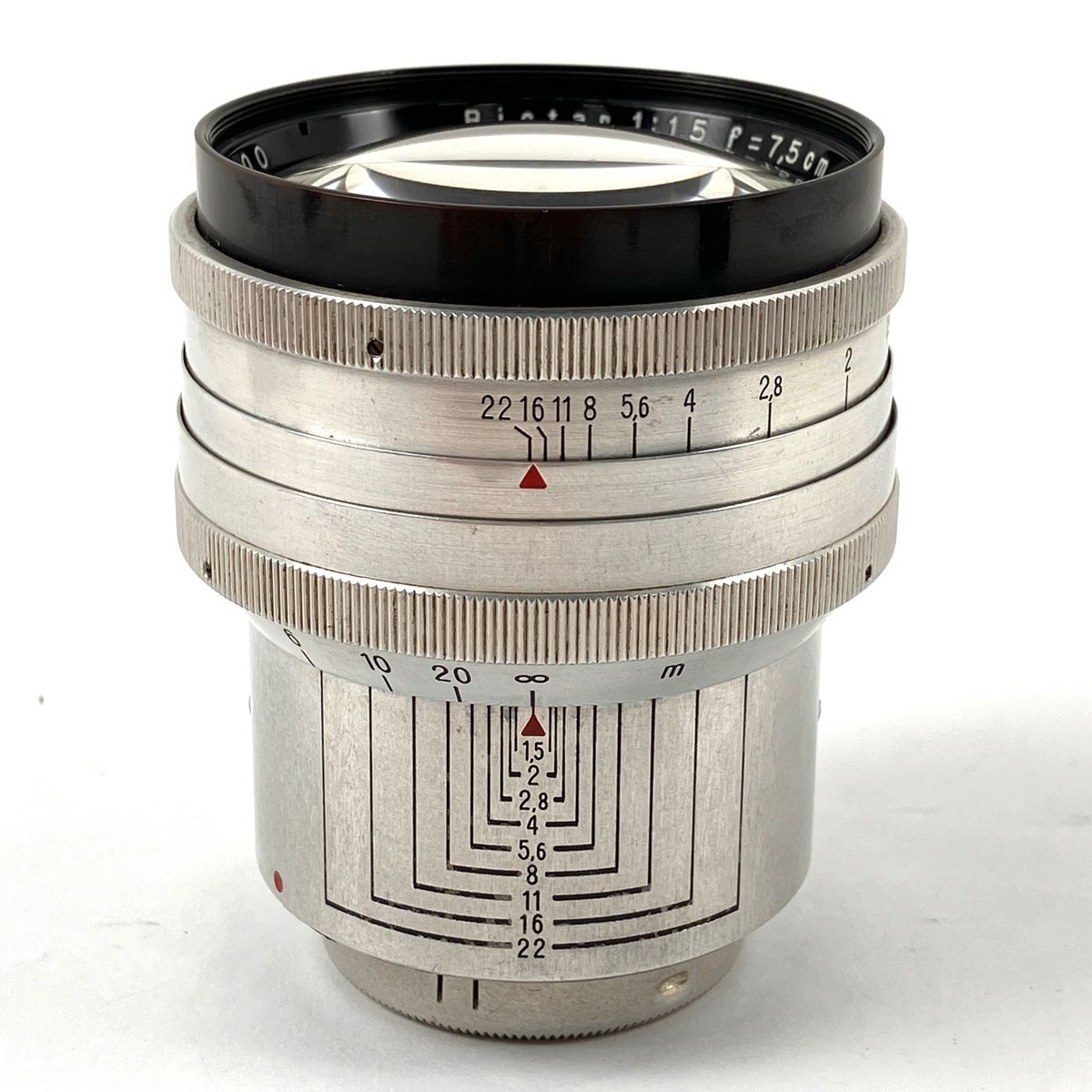 カール ツァイス イエナ Carl Zeiss Jena Biotar 7.5cm F1.5 T コンタックス EXAKTAマウント 一眼カメラ用レンズ マニュアルフォーカス