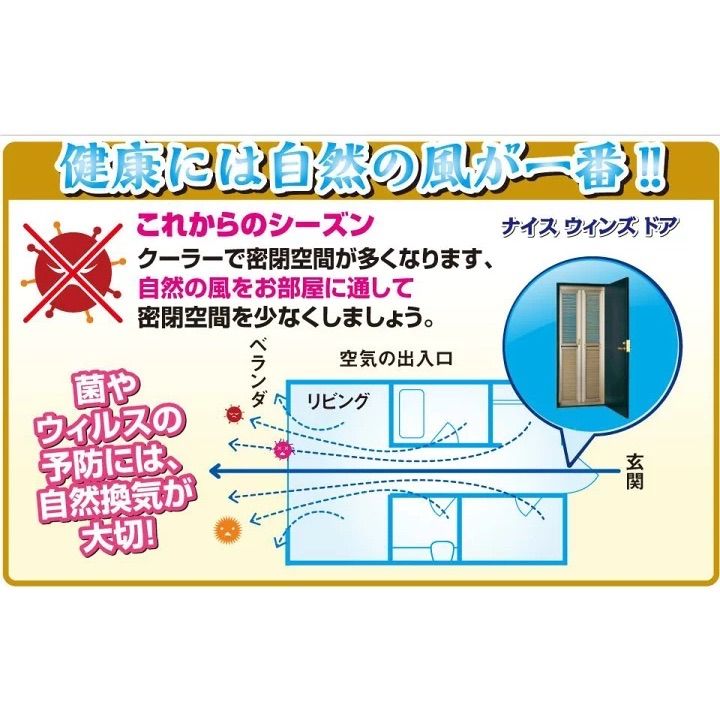 玄関網戸 玄関 網戸 ルーバー マンション サッシ 鍵付き ナイス