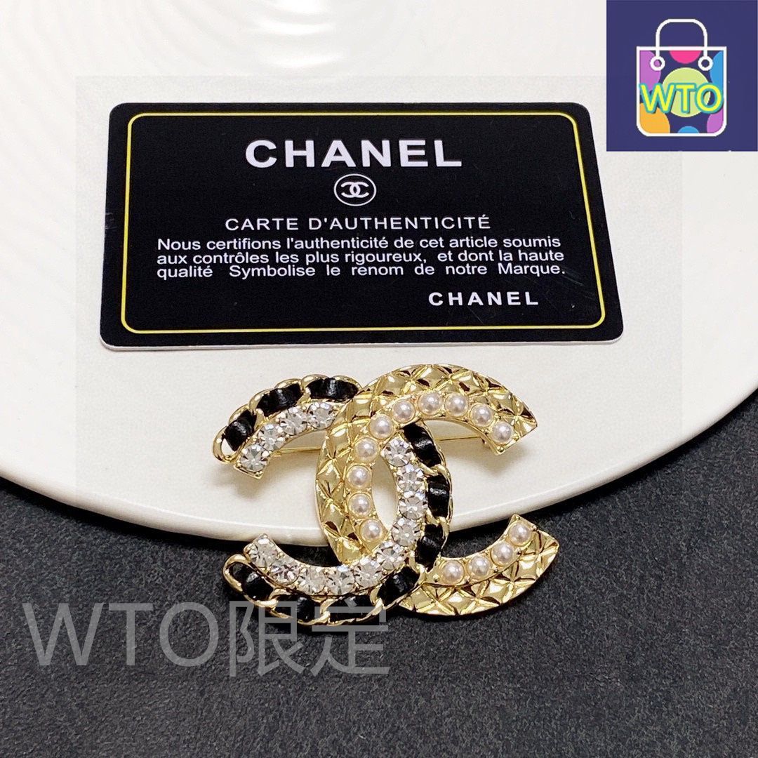 今日特価】CHANEL 専売店新入荷 スモールサイズブローチ 送料