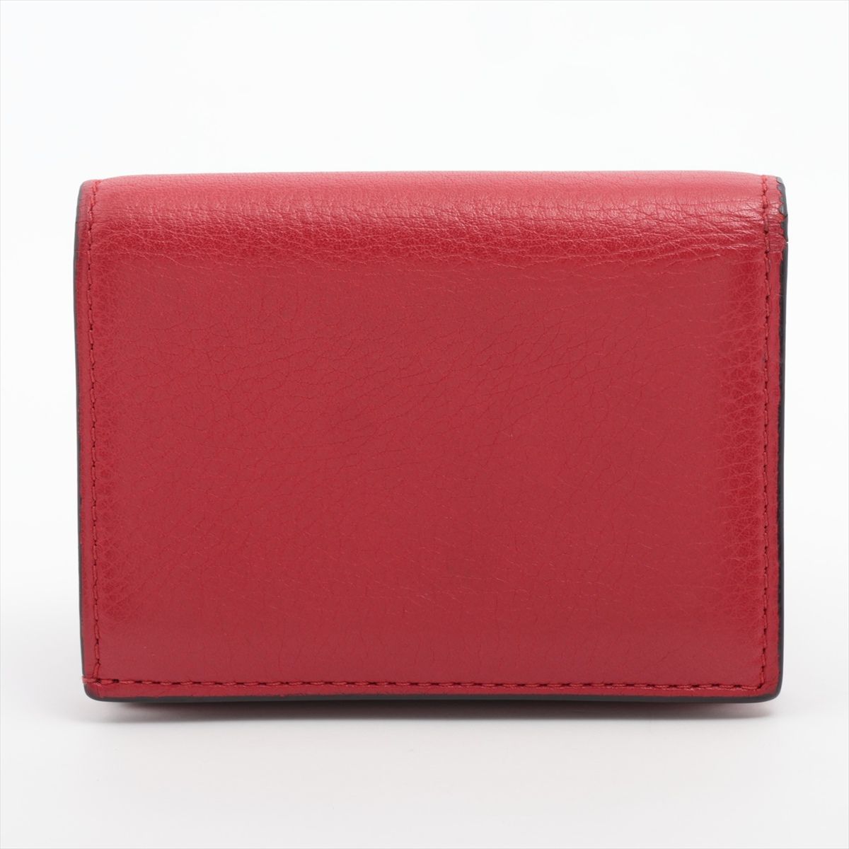 GUCCI グッチ アニマリエ タイガーヘッド レザー コンパクトウォレット