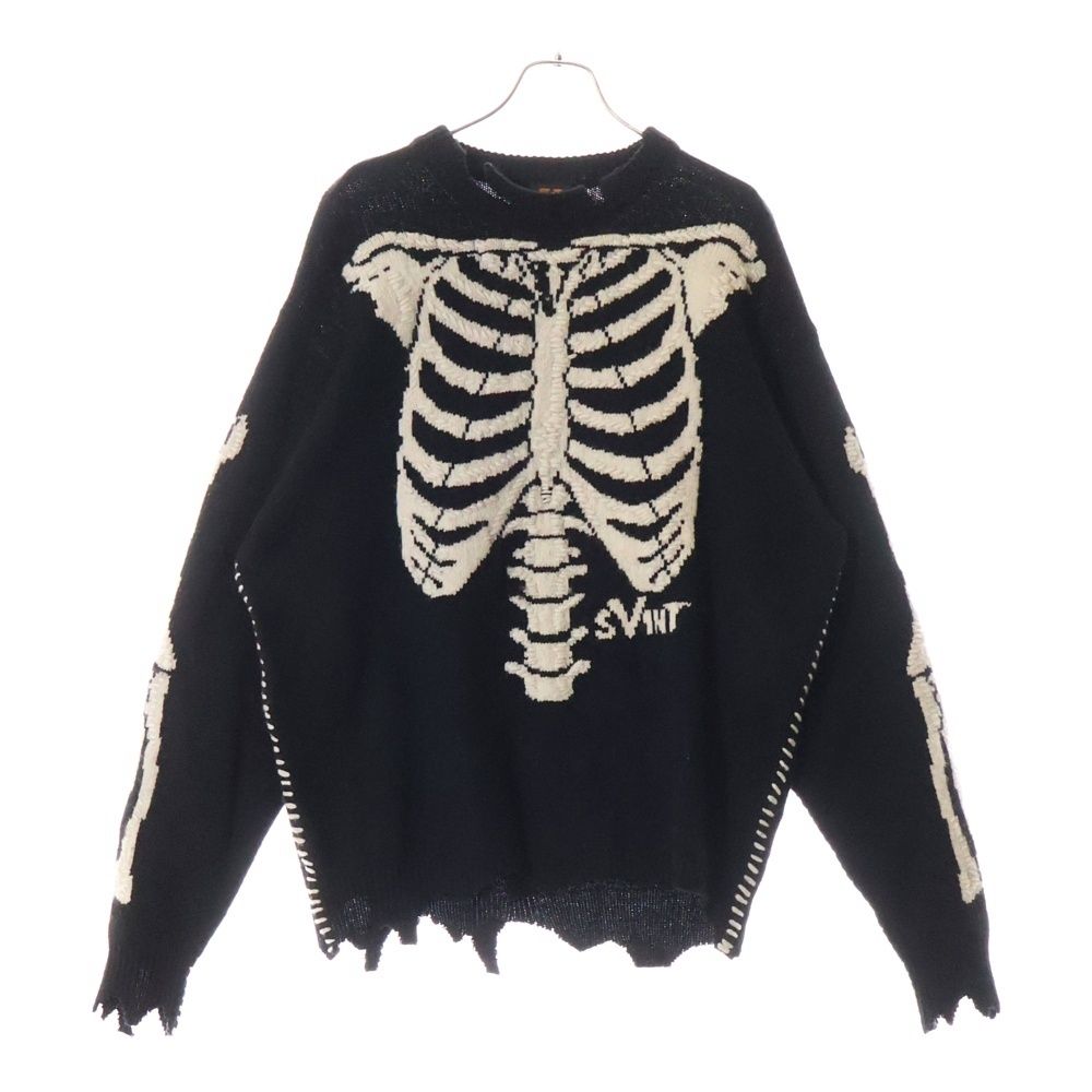 SAINT MICHAEL (セントマイケル) 22AW ×VLONE KNIT BONE