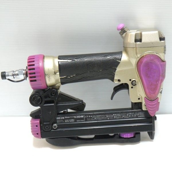 日立工機 HITACHI 25mm 常圧タッカ N2504M ステープル幅4mm エ