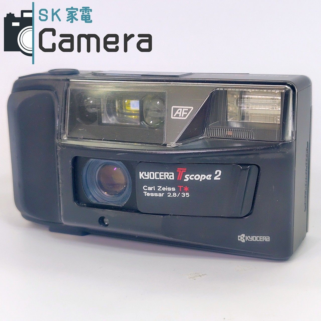KYOCERA Tscope2 京セラ T スコープ２ コンパクトフィルムカメラ テスト用フィルムにて 済